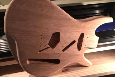 Holz Gitarre