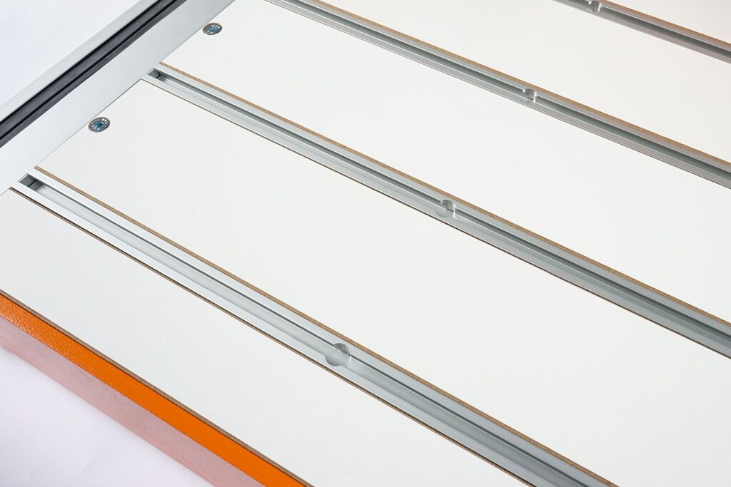 CNC-Maschinentisch mit Aluminium T-Nuten