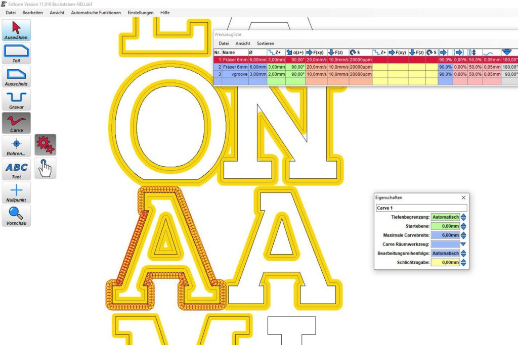 CAD CAM Programm ESTLCAM